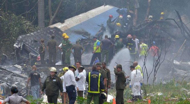 क्युबामा विमान दुर्घटना, १ सय जनाभन्दा बढीको मृत्यु