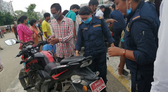 कोहलपुरमा मोटरसाइकल दुर्घटना