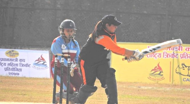 राष्ट्रिय महिला क्रिकेट, प्रदेश १ सेमिफाइनलमा