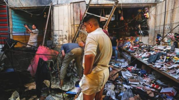 इराकमा ६ महिनापछिको भयानक बम बिस्फोट: कम्तीमा २५ को मृत्यु, आइएसले लियो जिम्मेवारी