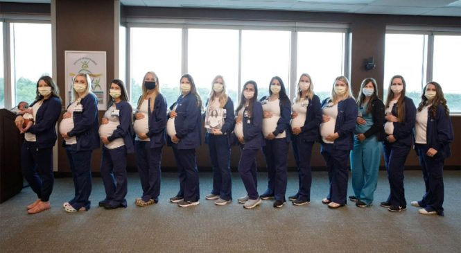 एउटै वार्डका १४ जना नर्स एकै पटक गर्भवती